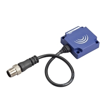 Czujnik indukcyjny 40 x 40 x 15 NO zasięg Sn 15 mm zasilanie 24V DC konektor M12 XS9C111A2L01M12