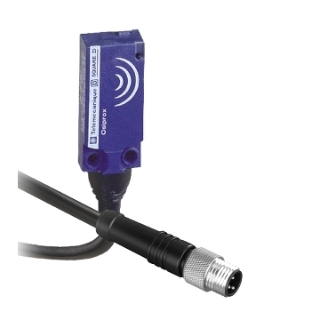 Czujnik indukcyjny 15 x 32 x 8 NO zasięg Sn 5 mm zasilanie 24V DC konektor M8 XS9F111A1L01M8