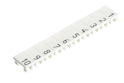 Tabliczki opisowe do złączek 2,5mm2 5mm szer. 971-980 9705A/5/10 B 971-980 04.845.9853.0