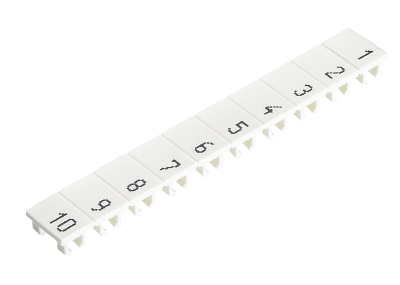 Tabliczki opisowe do złączek 4mm2 6mm szer. 41-50 9705A/6/10 B  41-50 04.846.0553.0
