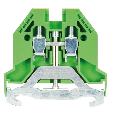 Złącze przelotowe PE 2,5/4mm2 sprężynowe PUSH-IN żółto-zielone WK 2,5 SL/35 56.503.9055.0
