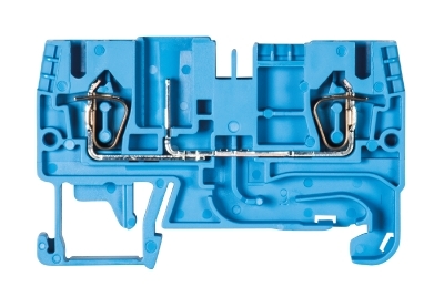 Złącze przelotowe plug-in 2,5mm2 sprężynowe niebieskie WKFN 2,5 F/P/F 56.703.2355.6