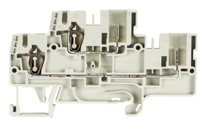 Złącze piętrowe plug-in 2,5mm2 sprężynowe szare KFN 2,5 E/F/P 56.703.3455.0