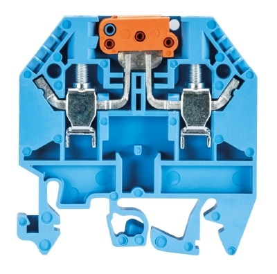 Złącze nożowe rozłączalne 2,5mm2 śrubowe niebieskie WK 4 TKM/U BL/V0 57.504.2055.6