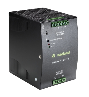 Zasilacz jednofazowy 24VDC 10A WIPOS P1 24-10 81.000.6140.0