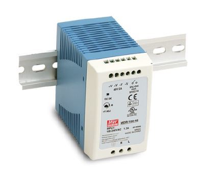 Zasilacz 24VDC 4A 100W na szynę DIN TS35 MDR-100-24