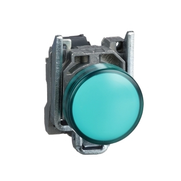 Lampka sygnalizacyjna metalowa 24V zielona XB4BVB3