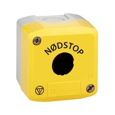 Kasetka 1 otwór żółta NODSTOP XALK01TH26
