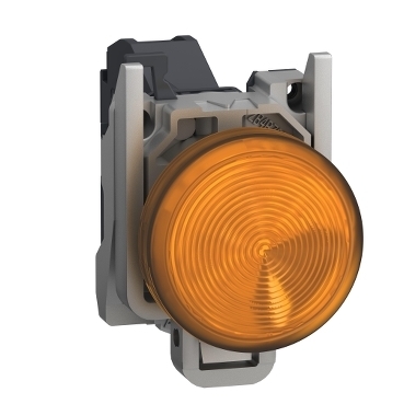 Lampka sygnalizacyjna metalowa 24 - 230V pomarańczowa ATEX XB4BVBM5GEX