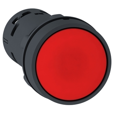 Przycisk monostabilny czerwony 1NO 1NC XB7NA45