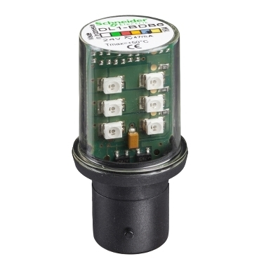 Dioda LED BA15d 24V niebieska DL1BDB6