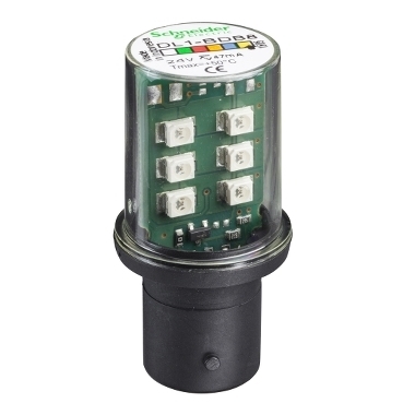 Dioda LED BA15d 24V żółta DL1BDB8