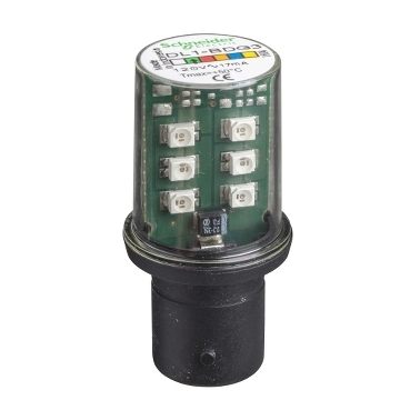 Dioda LED BA15d 110V AC zielona DL1BDG3