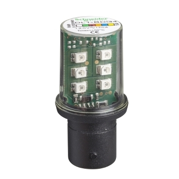 Dioda LED BA15d 110V AC czerwona DL1BDG4