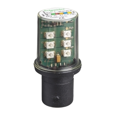Dioda LED BA15d migająca 24V czerwona DL1BKB4