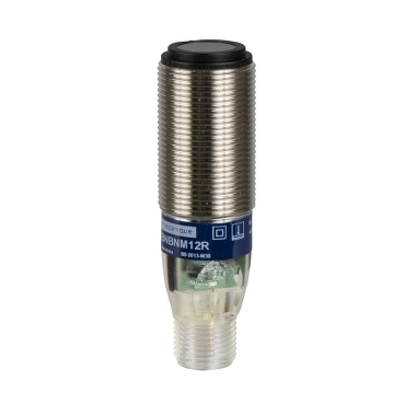Czujnik fotoelektryczny M18 NPN NC zasięg Sn 0,1 m zasilanie 12 - 24V DC konektor M12 XUB4BNBNM12