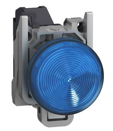 Lampka sygnalizacyjna metalowa 24 - 230V niebieska ATEX XB4BVBM6GEX