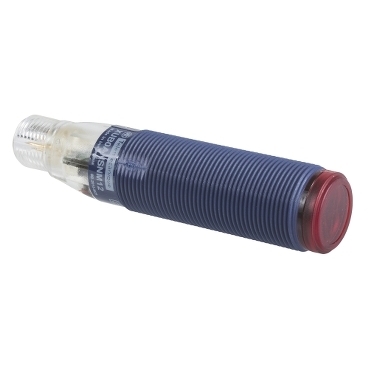 Czujnik fotoelektryczny M18 NPN NC zasięg Sn 0,6 m zasilanie 12 - 24V DC konektor M12 XUB5ANBNM12