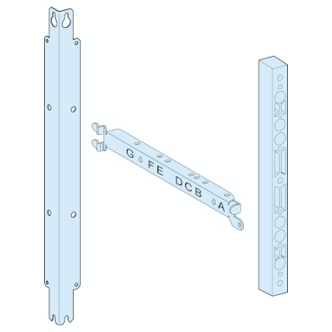 Płyta montażowa do aparatu ISFL630 185 mm między środkami 650mm 03546