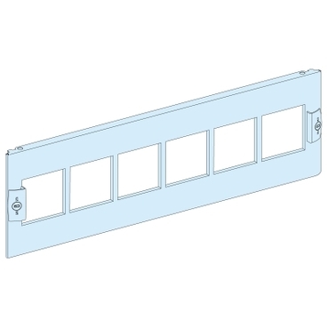 Płyta czołowa z otworem do liczników 72x72mm 03910