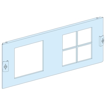 Płyta czołowa z otworami do licznika 144x144mm oraz 4 liczników 72x72mm 03912