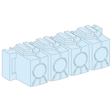 Komplet 8 osłon do szyn Powerclip  04150