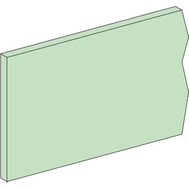 Szyna pozioma miedziana 120x10mm 2000mm 04552