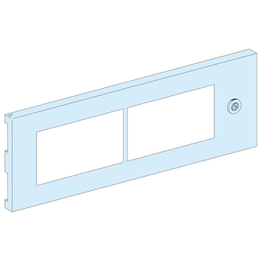 Częściowe drzwi z otworami 4 modułowe do obudowy IP55 08376