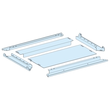 Płyta dławicowa dwuczęściowa IP30 800x 400mm  08498