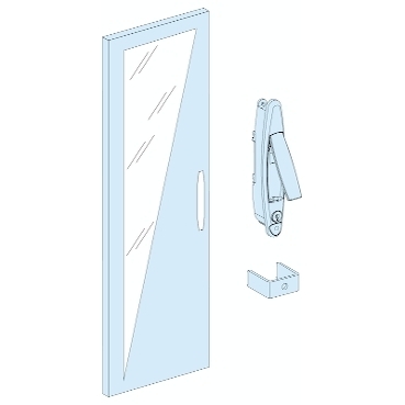 Drzwi przezroczyste IP55 400mm 08544