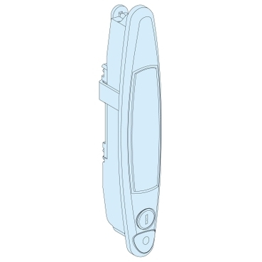 Klamka standardowa RAL 7016 08931