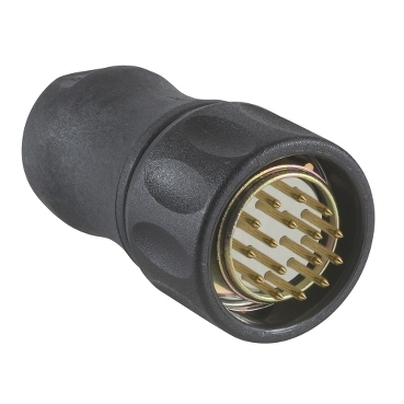 Konektor prosty żeński M23 16 pinów XZCC23FDP160S