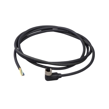 Przewód M12 8 pins elbowed female connector XZCP53P11L2