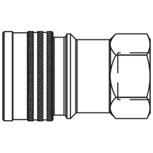 Szybkozłącze seria IB 3/4 BSPP gwint wew 300 BAR stal ocykowana IB7511 V