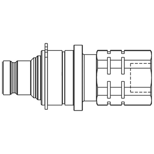 Szybkozłącze seria FEM/IF 1/2 BSPP gwint wew 250 BAR stal FECP-502-8FB