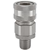 Szybkozłącze seria H 1/4 NPT gwint zew 155 BAR Aluminum AVHC4-4M