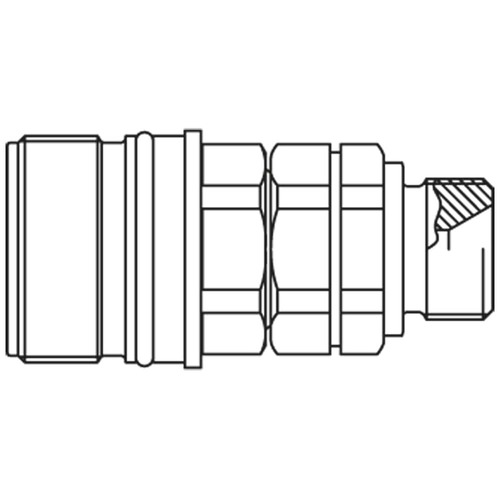 Szybkozłącze seria QHPA 1/2 BSPP gwint zew 400 BAR stal QHPA54-F4B4-C