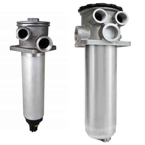 Filtr niskociśnieniowy 10 µm seria SR przyłącze G1 przepływ 125 l/min SRL1210QLBPXG16G