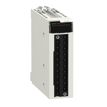 X80 Moduł wyjść przekaźnikowych 8x125VDC/250AC BMXDRA0815