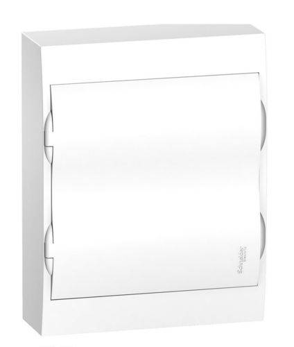 Rozdzielnica natynkowa 2x12 IP40 drzwi białe Easy9 bez N/PE EZ9E212P0S