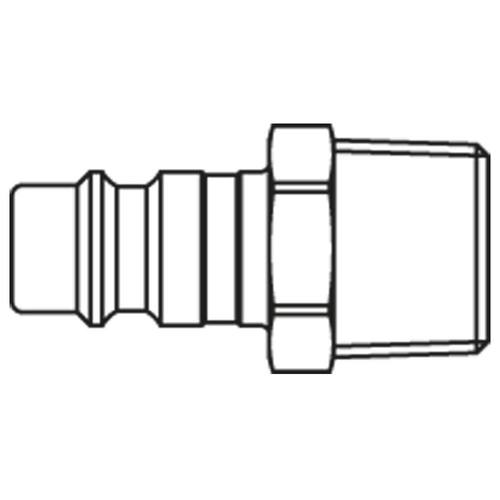 króciec szybkozłącza DN7,8, DN7,4 gwint zewnętrzny R1/2 25SFAK21SXZ