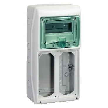 Rozdzielnica modułowa Kaedra IP65 1x8 2 otwory 103x225mm 13161