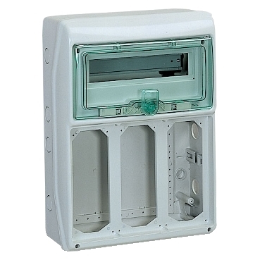 Rozdzielnica modułowa Kaedra IP65 1x12 3 otwory 103x225mm 13162
