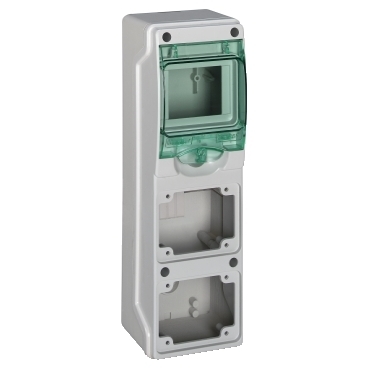 Rozdzielnica modułowa Mini Kaedra IP65 1x4 2 otwory 65x85mm 13151