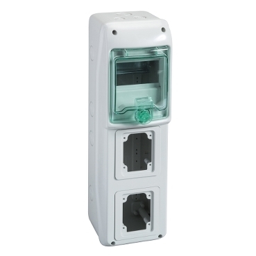 Rozdzielnica modułowa Kaedra IP65 1x5 2 otwory 90x100mm 13153