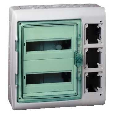 Rozdzielnica modułowa Kaedra IP65 2x12 z kasetą z 3 otworami 13971