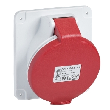 Gniazdo do Kaedra 32A 3P-N-E 380-415V IP44 50-60Hz PKF32F435