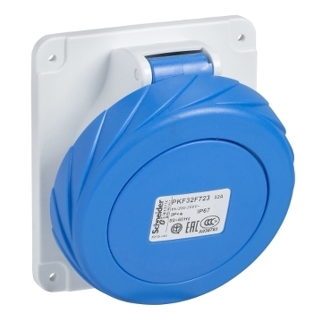 Gniazdo do Kaedra 32A 2P-E 200-250V IP67 50-60Hz PKF32F723
