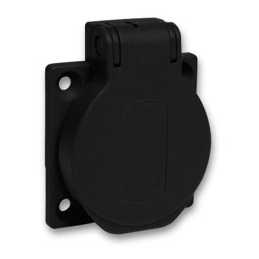 Gniazdo do Kaedra 65X85 niebieskie IP54220V 2PT PKS52N