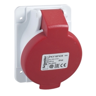 Gniazdo do Kaedra 32A 3P-N-E 380-415V IP44 50-60Hz PKY32F435
